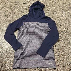 Ryka running long sleeve hooded shirt Medium
